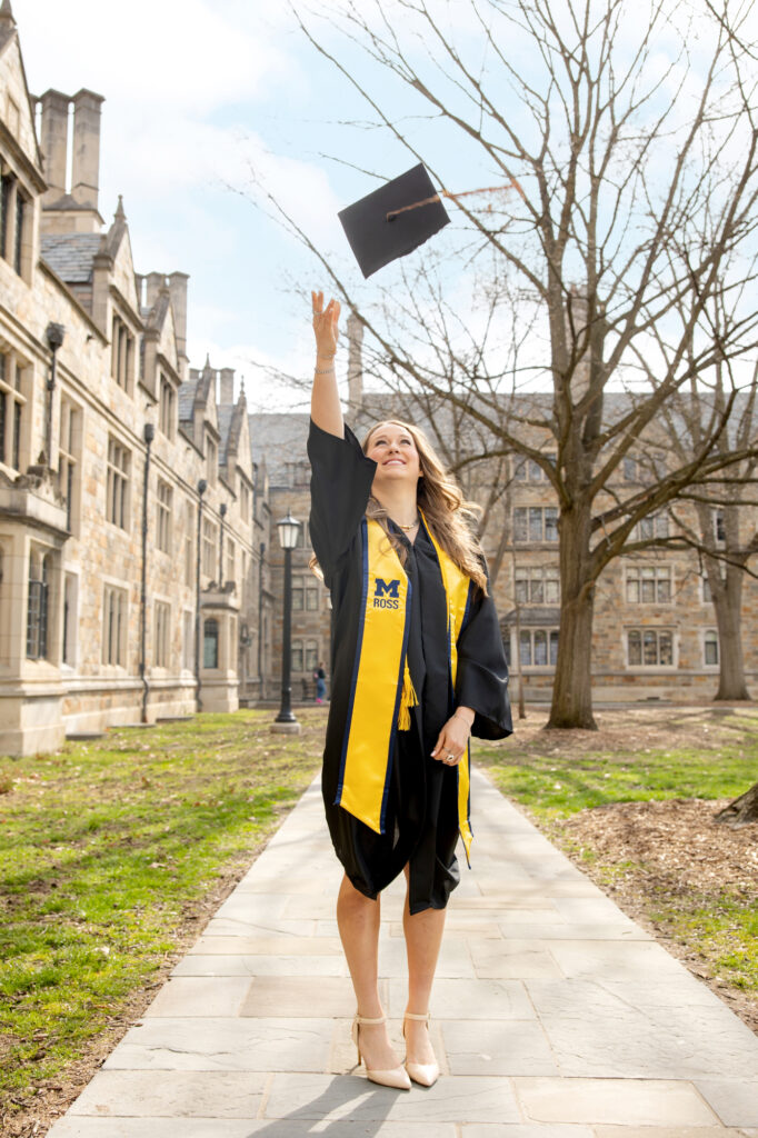Graduation law quad ann arbor