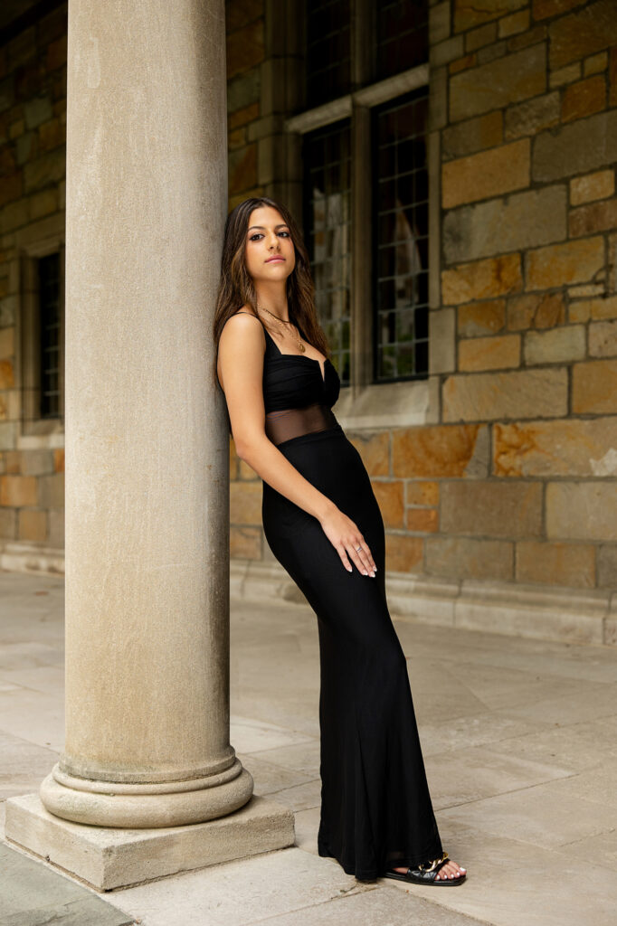 What-to-wear black evening dress