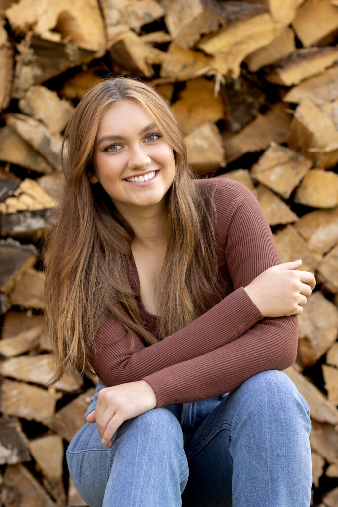 Northville high school senior portrait
