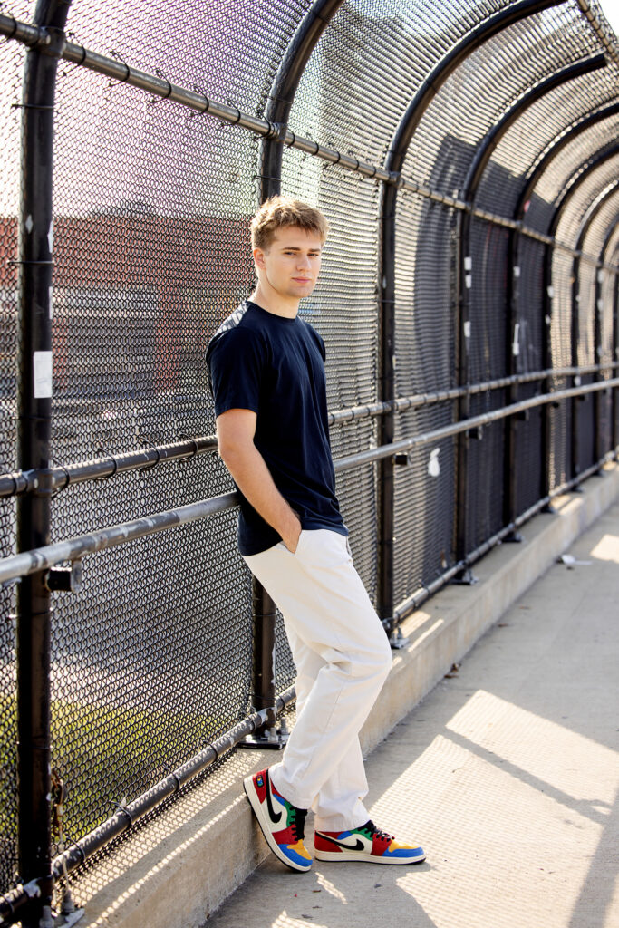 Detroit senior portrait