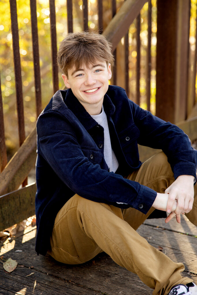 Senior pictures in Ann Arbor